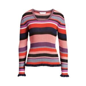 Boss Hugo Boss Fallegria Striped Ribbed Sweater